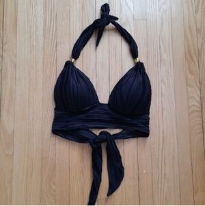 La Vie En Rose Aqua Black Swimwear